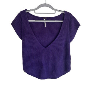 Free People Cashmere Baby Tee - Medium